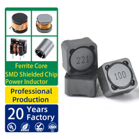 Induktor Daya SMD Terlindung Kelas Otomotif R68 R82 Arus Tinggi SMT PCB Bersertifikasi ISO9001 RoHS REACH -40~125