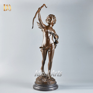 Estatua Pequeña de Hércules Arquero en Bronce Fundido para Decoración de Escritorio u Oficina - Product Image 6