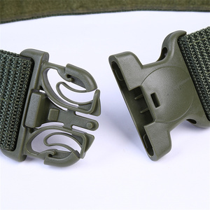 เข็มขัดคุณภาพสูงขายดี ปรับขนาดได้ กว้าง 5.5 ซม. เข็มขัดยุทธวิธีแบบ PP สำหรับรัดเอว ป้องกันความปลอดภัย - Product Image 3