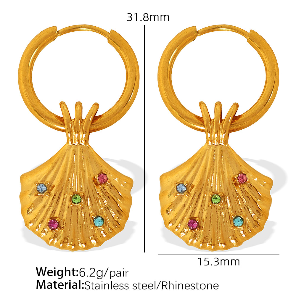ต่างหูทอง EH381