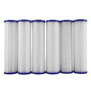 Foldway Pre Spa có thể giặt xếp li <span class=keywords><strong>Polyester</strong></span> lọc nước 10 20 inch 20micron - Product Image 1