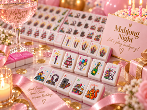 ธีมปาร์ตี้แบบดั้งเดิม ไพ่นกกระจอกอะคริลิกแบบอเมริกัน - Product Image 2