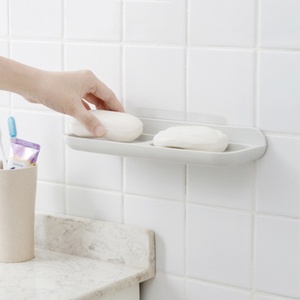 ที่วางสบู่ติดผนังแบบมีรูระบายน้ำ ที่วางสบู่สำหรับห้องอาบน้ำ - Product Image 5