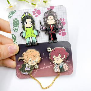 Nuova Tendenza 2025 Produttore di Spille da Bavero Spille Smaltate Personalizzate all'Ingrosso Distintivo in Metallo Spilla Anime Cartoni Animati Spille Smaltate Morbide e Dure Personalizzate - Product Image 2