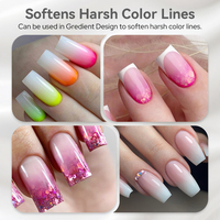 BORN PRETTY OEM 2 en 1 Top Coat Lacté Sans Toxines TPO HEMA Free Sans Résidu Haute Brillance Couleur Blanc Gelée Vernis Gel Personnalisable Logo