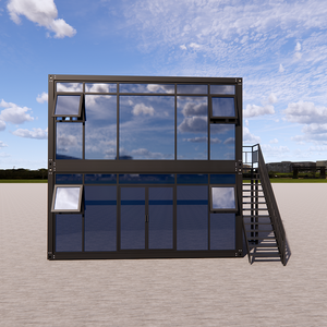 Maison préfabriquée en acier de haute qualité à 2 étages, maison mobile moderne, 4 chambres, montage facile - Product Image 5