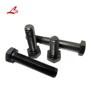 Pernos y tuercas hexagonales negros Din933 M6 Bouten <span class=keywords><strong>M10</strong></span> Tuerca Y <span class=keywords><strong>Perno</strong></span> M12 M13 Tuerca y <span class=keywords><strong>perno</strong></span> de acero al carbono - Product Image 3