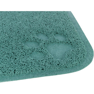 Tappetino igienico per lettiera per gatti 37x45 cm colore verde salvia - Product Image 3
