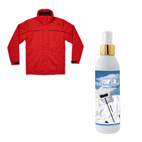 Kit d'entretien pour équipement de ski et snowboard sous marque privée : Cire de base, Nettoyant pour vêtements, Spray imperméabilisant pour veste de ski et snowboard, Renouvellement DWR