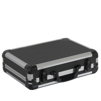Nouveauté Mallette à outils professionnelle en aluminium Valise de transport de taille personnalisée avec inserts en mousse pour le stockage de l'équipement
