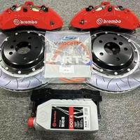Kit d'étriers de frein avant V6 à 6 pistons, sur mesure, haute performance, nouvelle génération, pour moyeu de roue de 18 à 22 pouces