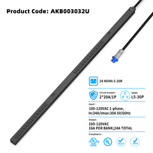 Nhà Máy Giá akb003032u đầu vào-đồng hồ đo PDU, tủ Ổ cắm điện Thiết bị phân phối điện, quá tải bảo vệ PDU - Product Image 2