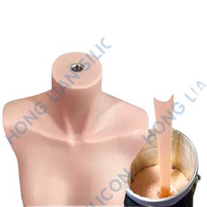 Fabrication de membres prothétiques, d'effets spéciaux pour le cinéma et la télévision Caoutchoucs de silicone super doux Addition Cure Shore 0A à 5A - Product Image 2