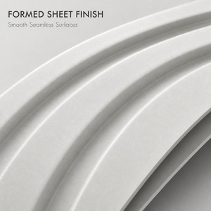 Panneaux de mur-rideau en aluminium façonnés, revêtement de façade arqué, matériau de construction extérieur courbé - Product Image 4