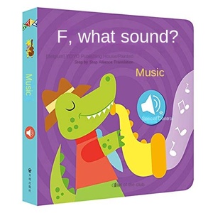 Lot de 6 livres musicaux en plastique originaux fonctionnant sur batterie pour enfants, stylo de <span class=keywords><strong>lecture</strong></span> éducatif français en forme d'animal - Product Image 5