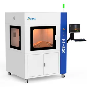 Impresora 3D UV de resina industrial ACME HI800, estereolitografía, punto láser variable, impresora SLA, piezas grandes