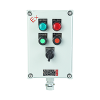 IIA IIB IIC Boîte de distribution d'énergie antidéflagrante Boîte de commande antidéflagrante en alliage d'aluminium Boîtiers d'instruments électroniques IP66