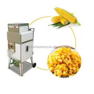 Reliable Supplier corn Husk Peeling Machine corn Removal Plaster maize Thresher corn Threshing And Flour Sifting Machine