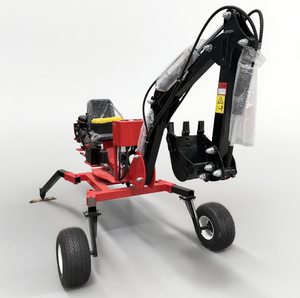 Trung Quốc Đường sắt giá rẻ nhỏ Orchard bánh máy xúc Spider towable backhoe Máy xúc mini máy xúc để bán với trồng - Product Image 2