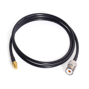 햄 라디오 안테나 어댑터 SMA 남성 UHF SO239 FL259 여성 RG58 동축 점퍼 케이블 안테나 분석기 더미 하중 - Product Image 4