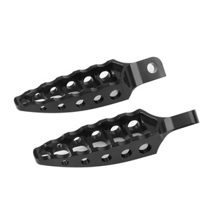 Xe Máy 10Mm Nhôm Thiết Kế Màu Đen Nam Núi Chân Pegs Chỗ Để Chân Floorboard Đối Với Harley Ttouring Sportster Xl883 1200 <span class=keywords><strong>Dyna</strong></span> - Product Image 1