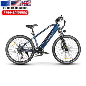 26-Inch High Configuration <b>Electric</b> Bicycle for Adults EU Warehouse 36V500D Steel Frame with Integrated 15ah Lithium Battery - Product Image 1