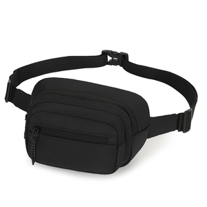 Bolsa de teléfono móvil impermeable portátil para exteriores, bolso de pecho cruzado, cinturón ajustable con cremallera, riñonera, riñonera - Product Image 1