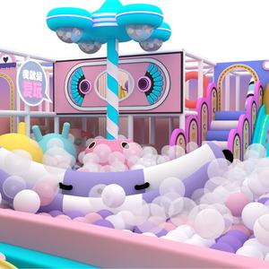 Terrain de jeu intérieur de couleur dégradée Notre parc d'attractions à thème apporte un <span class=keywords><strong>bonheur</strong></span> éblouissant - Product Image 3