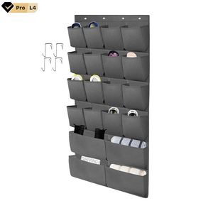 Closet Over the Door <b>Shoe</b> Rack Hanging <b>Shoe</b> Organizer 24 Pockets Clear Over the Door Hanging <b>Shoe</b> Organizer - Product Image 1