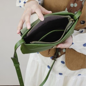 <b>Small</b> Square Crossbody <b>Bag</b> Green 7 Inch Cover Type Portable Everyday Use Women's Shoulder <b>Bag</b> - Product Image 3