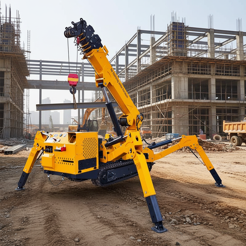 3T 4T 5T Spider Crane Multi