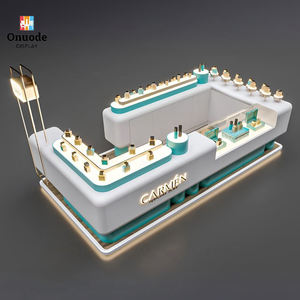 Kiosco de Isla Personalizado con LED para Perfumes y Cosméticos |   Vitrinas Ecológicas |   Puesto de Venta Minorista en el Centro Comercial |   Diseño de Tienda Integral - Product Image 1