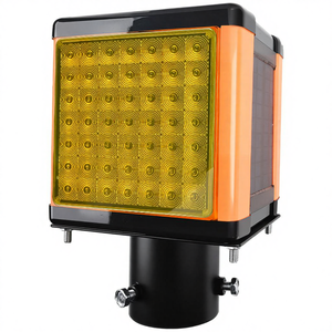太陽光発電式LED交通信号灯 PCフォグランプ ランプ ナイトロードアウトライン点滅灯 クリアフィルム付き - Product Image 6