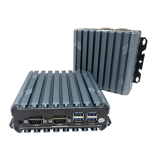 Intel N100 Quad Core Win 11 Linux System Dual LAN Fanless Mini Computer for Industrial Mini Fanless Computers