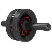 Rouleau abdominal multifonctionnel avec logo personnalisé, rebond automatique, roues en ABS, entraîneur de base abdominale, support pour les coudes, utilisation à domicile