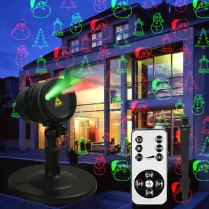 KSWING Christmas Projector Lights Outdoor Waterproof Christmas Laser Lights Landscape Spotlight Decorative Stage Lights