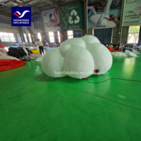 Décoration de Scène Gonflable Nuage LED Suspendu pour Événements et Fêtes