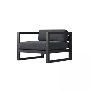 Stock <span class=keywords><strong>de</strong></span> piscine populaire <span class=keywords><strong>jardin</strong></span> cadre noir coussin métal <span class=keywords><strong>fer</strong></span> personnalisé ensembles <span class=keywords><strong>de</strong></span> <span class=keywords><strong>salon</strong></span> Patio terrasse meubles d'extérieur canapé - Product Image 6