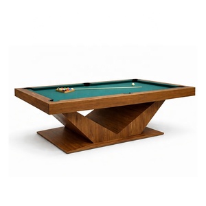 Venta Directa de Fábrica, Mesa de <span class=keywords><strong>Billar</strong></span> de Madera Maciza de <span class=keywords><strong>8</strong></span> Pies, Resistente a la Deformación, Resistente a los Arañazos, para Uso Doméstico, Color Personalizado, Personalizable - Product Image 5