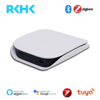 RKHK Tuya Zigbee3.0 Centro de Control Inteligente para el Hogar con Pantalla OLED, Diseño de Barra, WiFi, BLE Mesh y Control Remoto por Aplicación