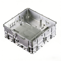 Usinage CNC 5 axes de précision pour chambres complexes en aluminium, pièces structurelles multi-cavités intégrées