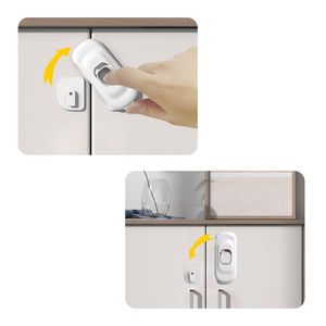 Prodigy Baby Cerradura DE SEGURIDAD Anti-pellizco Niño Bebé Seguridad Plástico Gabinete Puerta Cajón Cerradura Cerraduras de seguridad para niño - Product Image 6