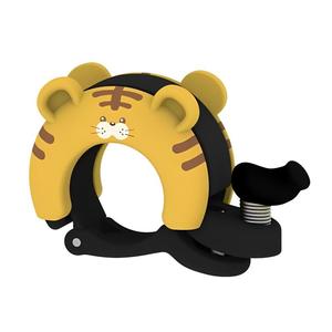 BRIVIGA - <span class=keywords><strong>Timbre</strong></span> de <span class=keywords><strong>Bicicleta</strong></span> <span class=keywords><strong>Infantil</strong></span> con Diseño de Animal de Dibujos Animados, Sonido Fuerte de 80 dB, Aleación de Aluminio, para Manillares de 22,2/25,4 mm - Product Image 5
