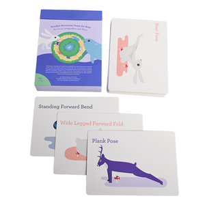 Gioco di carte da gioco per bambini con movimento consapevole personalizzato personalizzato per bambini - Product Image 4