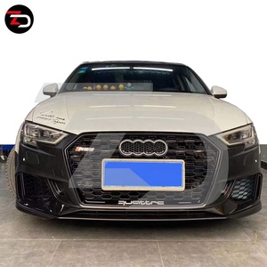 Kit de carrosserie de Style <span class=keywords><strong>RS3</strong></span>, pare-chocs Avant, grille principale, lèvre arrière pour <span class=keywords><strong>Audi</strong></span> A3 S3 Sedan Avant Allraod, <span class=keywords><strong>2017</strong></span> à 2020 - Product Image 1