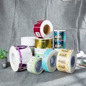 Etiquetas de Vinilo Impermeables con Logotipo de Marca Impreso Personalizado, Fabricante de Productos de Embalaje, Etiquetas Adhesivas de PVC Brillante en Rollo para Botellas - Product Image 5