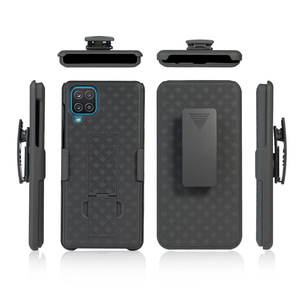 Funda de lujo a prueba de golpes con clip para cinturón, diseño de fábrica, para Samsung <span class=keywords><strong>Galaxy</strong></span> A12 - Product Image 2