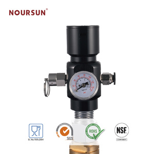 Regolatore di alluminio HPA valvola di riduzione del serbatoio HPA regolatore di pressione del cilindro per Paintball CO2 serbatoi - Product Image 6