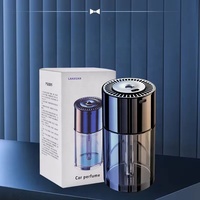Désodorisant pour voiture intelligent Diffuseur d'huiles essentielles 5 derniers mois 3 modes Accessoires de voiture réglables pour femmes et hommes Diffuseurs