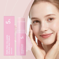 Baume Hydratant Quotidien Multi-Usages pour le Corps, le Visage et les Lèvres, Adapté aux Zones Sèches, avec PDRN Rose